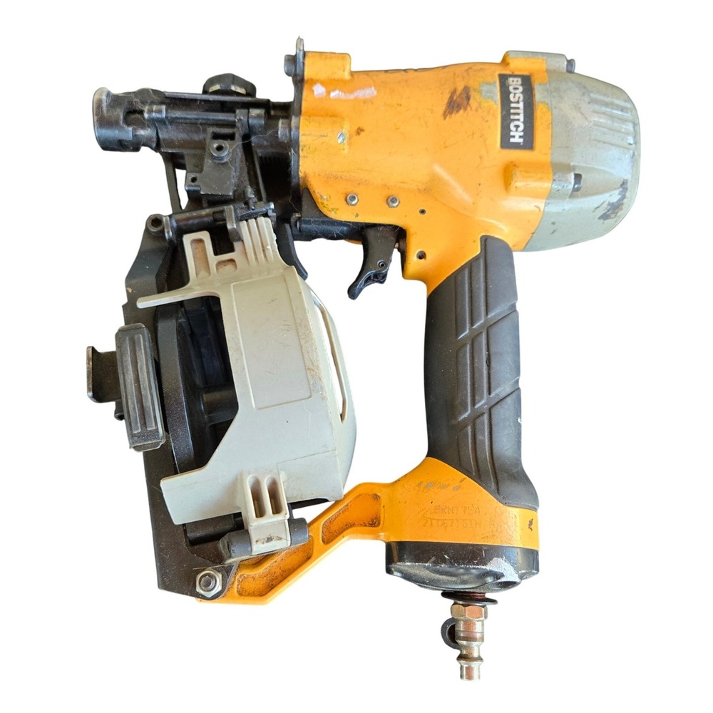 Bostitch BRN175 15 Degree Coil Roofing Nailer Pneumatic Air Nail Gun Broken Feed